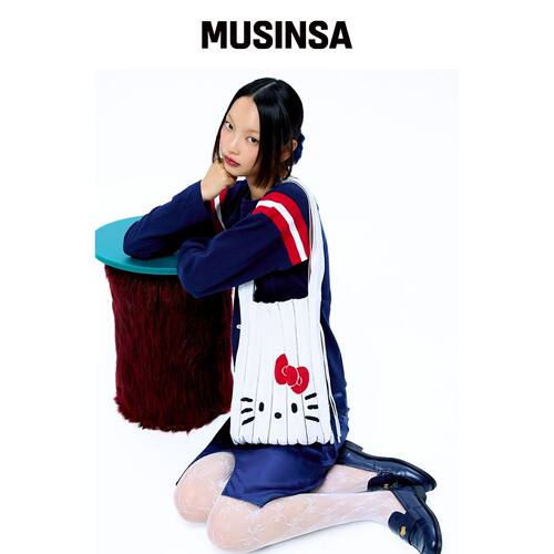 JOSEPH&STACEY Lucky Pleats Knit M Hello Kitt韩国官网直邮进口