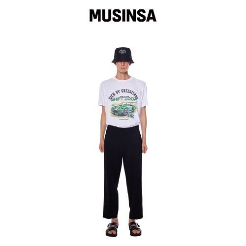 GREEDILOUS Car Oversized T-shirt韩国官网直邮进口MUSINSA