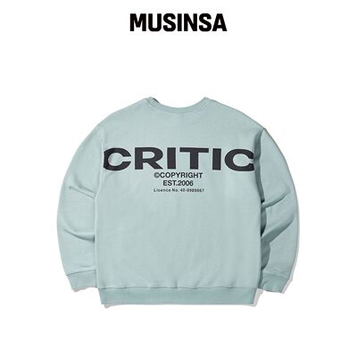 CRITIC OG Logo 卫衣 薄荷色韩国官网直邮进口
