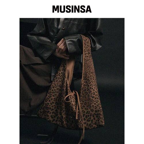 DEMAKER Mellow Leopard 手袋-棕色韩国官网直邮进口MUSINSA