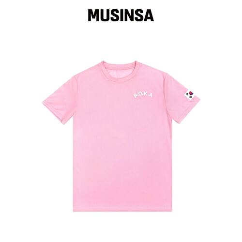 MILIBRO COOLING ROKA 短袖T恤 PINK MUSINSA韩国官网直邮进口