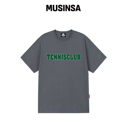 TRIPSHION TENNIS CLUB T恤 - 灰色韩国官网直邮进口MUSINSA