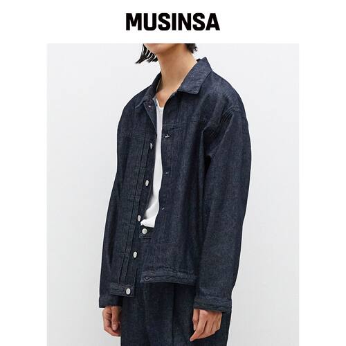 BRANDED TYPE 1 牛仔夹克 [靛蓝色] MUSINSA韩国直邮官方正品
