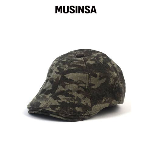 UNIVERSAL CHEMISTRY Camo Khaki Huntingcap hu韩国官网直邮进口