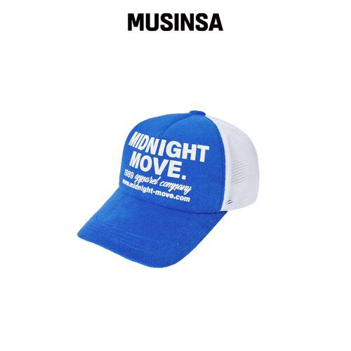 MIDNIGHT MOVE TW 帽子（蓝色） MUSINSA韩国官网直邮进口