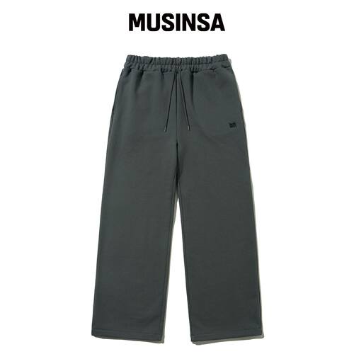 BROWNBREATH BB TAG 宽松卫裤 - 深绿色 MUSINSA韩国直邮官方正品