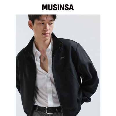 51PERCENT 哈灵顿夹克-黑色 MUSINSA韩国官网直邮进口