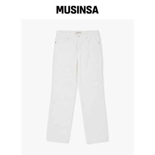 PLAC ESSENTIAL M60 直筒米色水洗裤韩国官网直邮进口MUSINSA