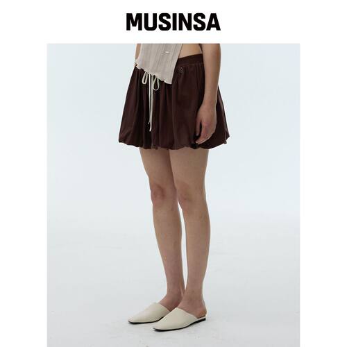 DEARSTALKER SIO COTTON BALLOON MINI SKIRT - 韩国官网直邮进口