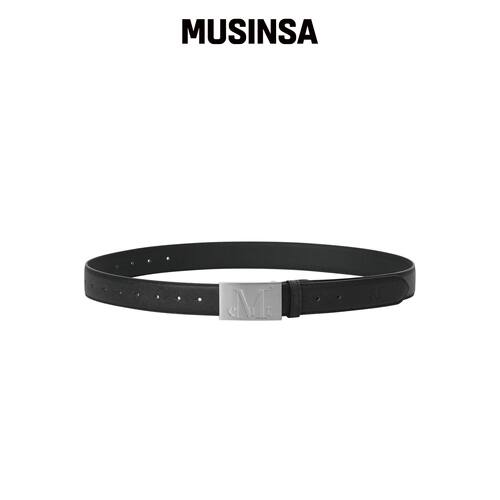 MUCENT CHOR 压印LOGO腰带男女通用 MUSINSA韩国官网直邮进口