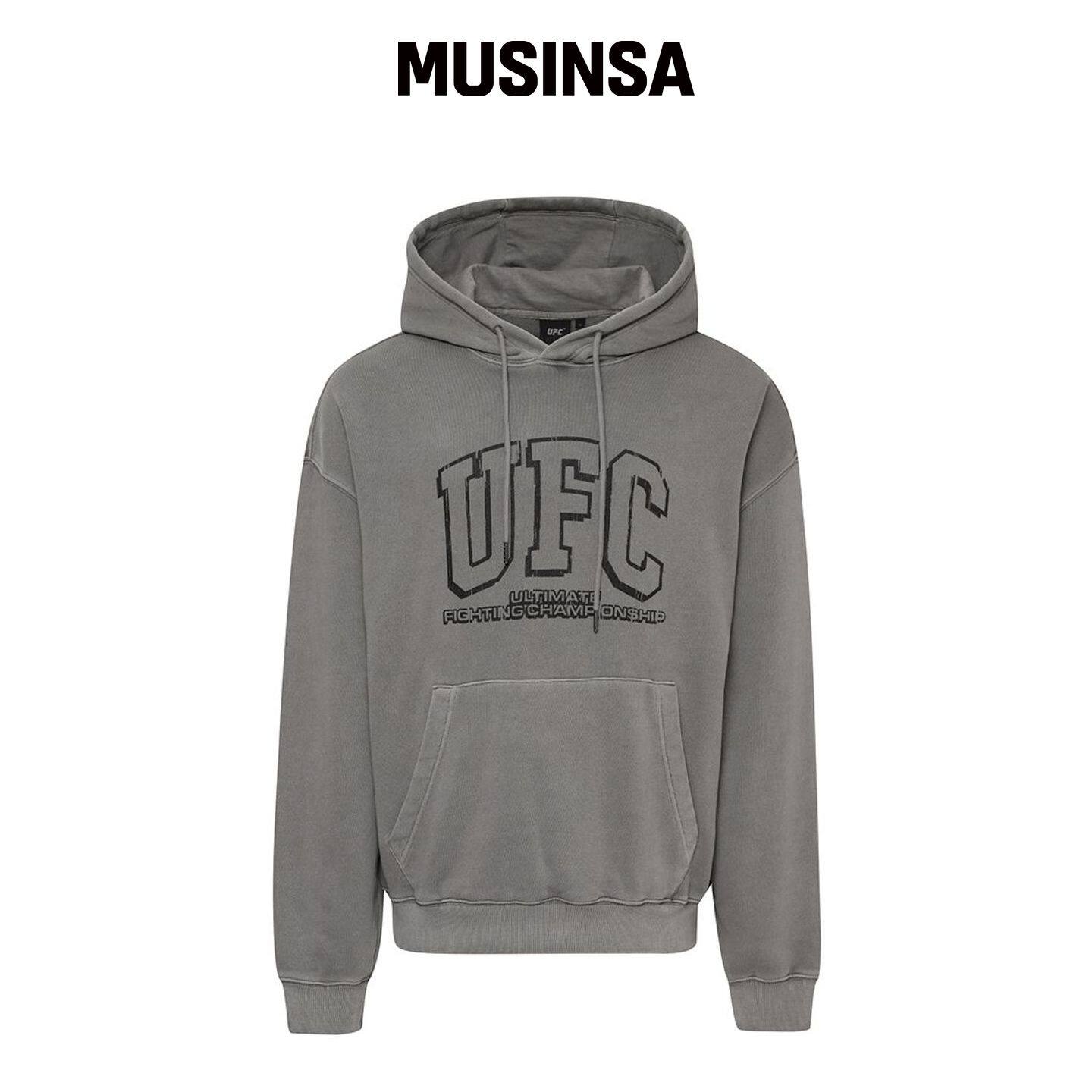 UFC SPORT UFC泥膜背带裤连帽卫衣 U2HDW4101GR 韩国官网直邮进口