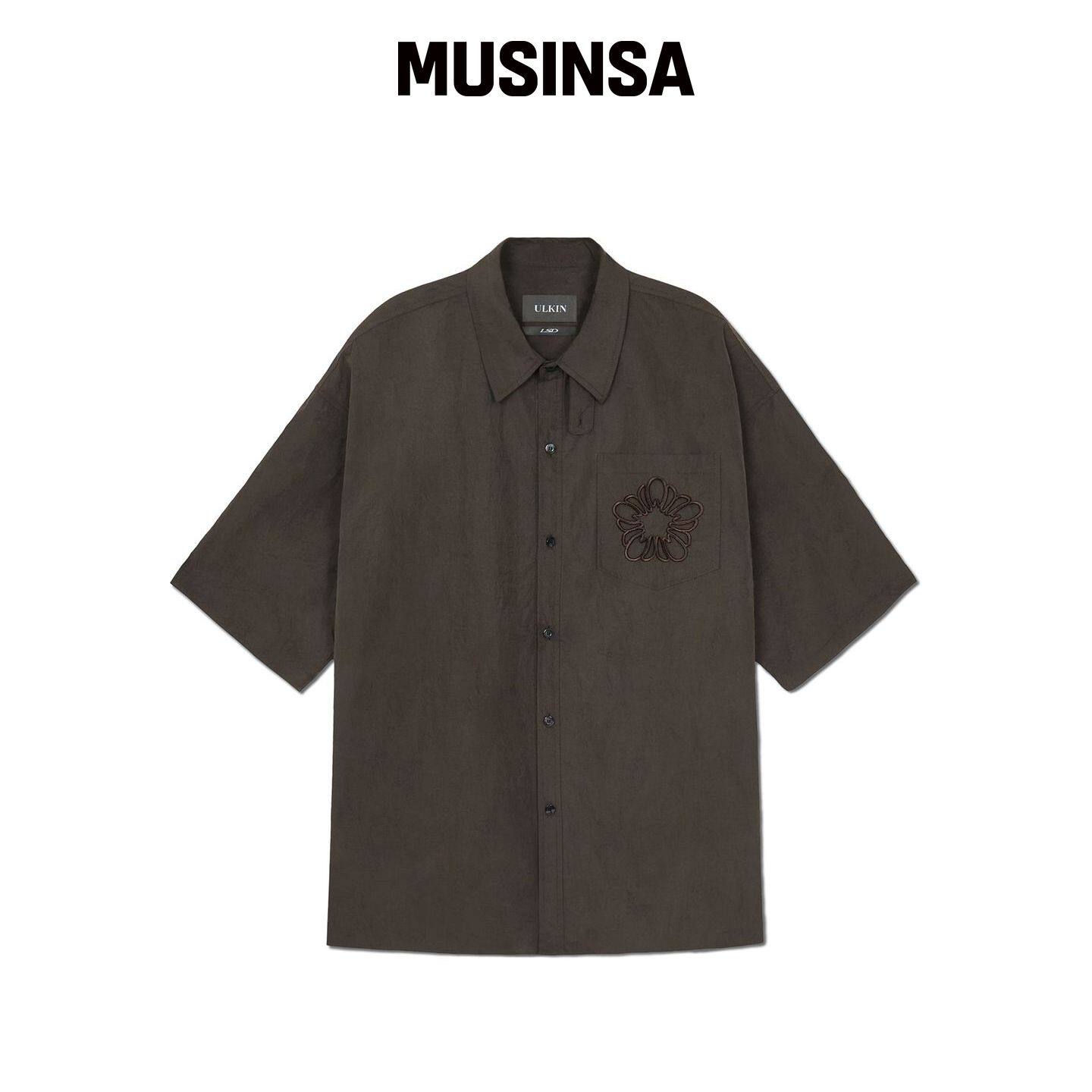 ULKIN 尼龙无缝短袖衬衫_文胸绑带 MUSINSA韩国官网直邮进口