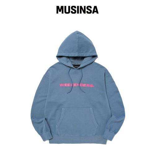 WKNDRS WEEKENDERS 连帽卫衣 (浅蓝色) MUSINSA韩国直邮官方正品