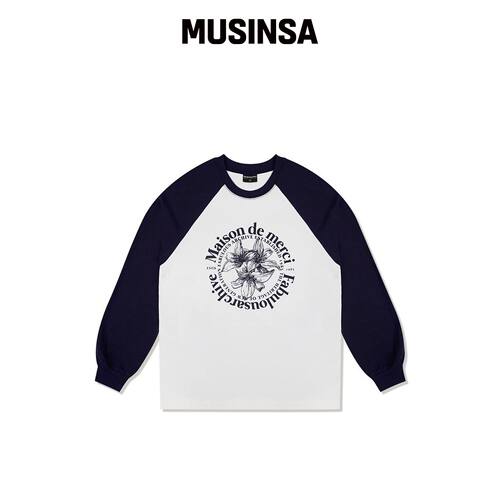 LA MAISON STUDIO UNISEX 抓绒拉格兰长袖 NEIB 韩国官网直邮进口