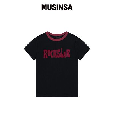 AAKAM ROCKSTAR 卫衣半身上衣（黑色）韩国官网直邮进口