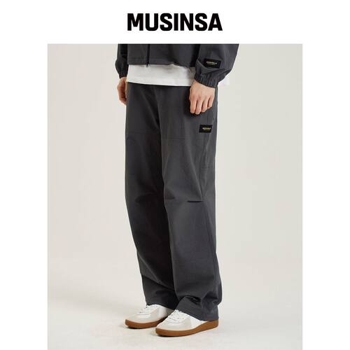 BEENTRILL 聚酯纤维热裤子（炭灰色） MUSINSA韩国官网直邮进口