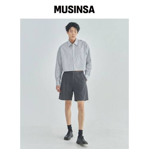 LAD EDITION ROWM短裤_茶色韩国官网直邮进口MUSINSA