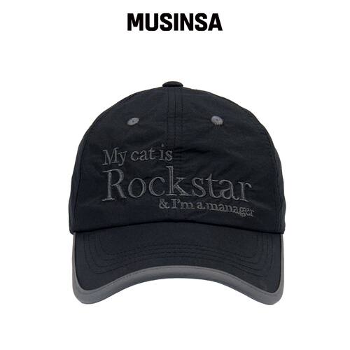 JOEGUSH Rockstar Training 尼龙帽（黑色） MUS韩国官网直邮进口