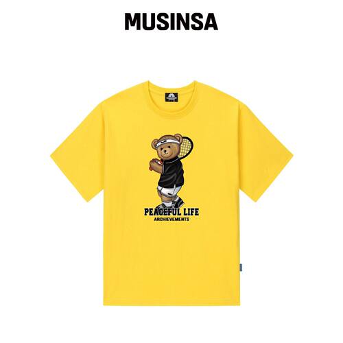 TRIPSHION TENNIS BOY BEAR T恤 - L'EAU韩国官网直邮进口MUSINSA