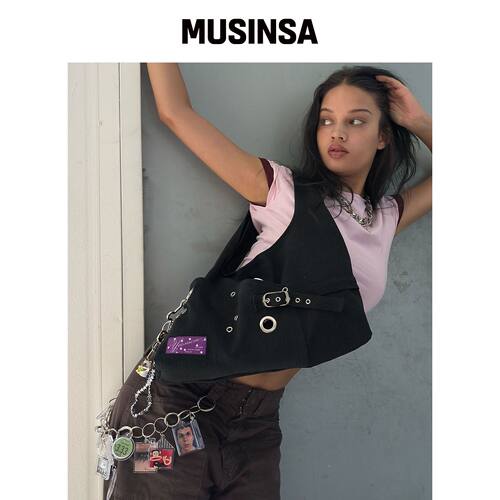 YEOMIM Glen深U领连帽衫 (燕麦色) MUSINSA韩国官网直邮进口