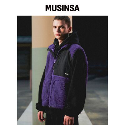 WMC 舍尔帕摇粒绒背心_PURPLE韩国官网直邮进口