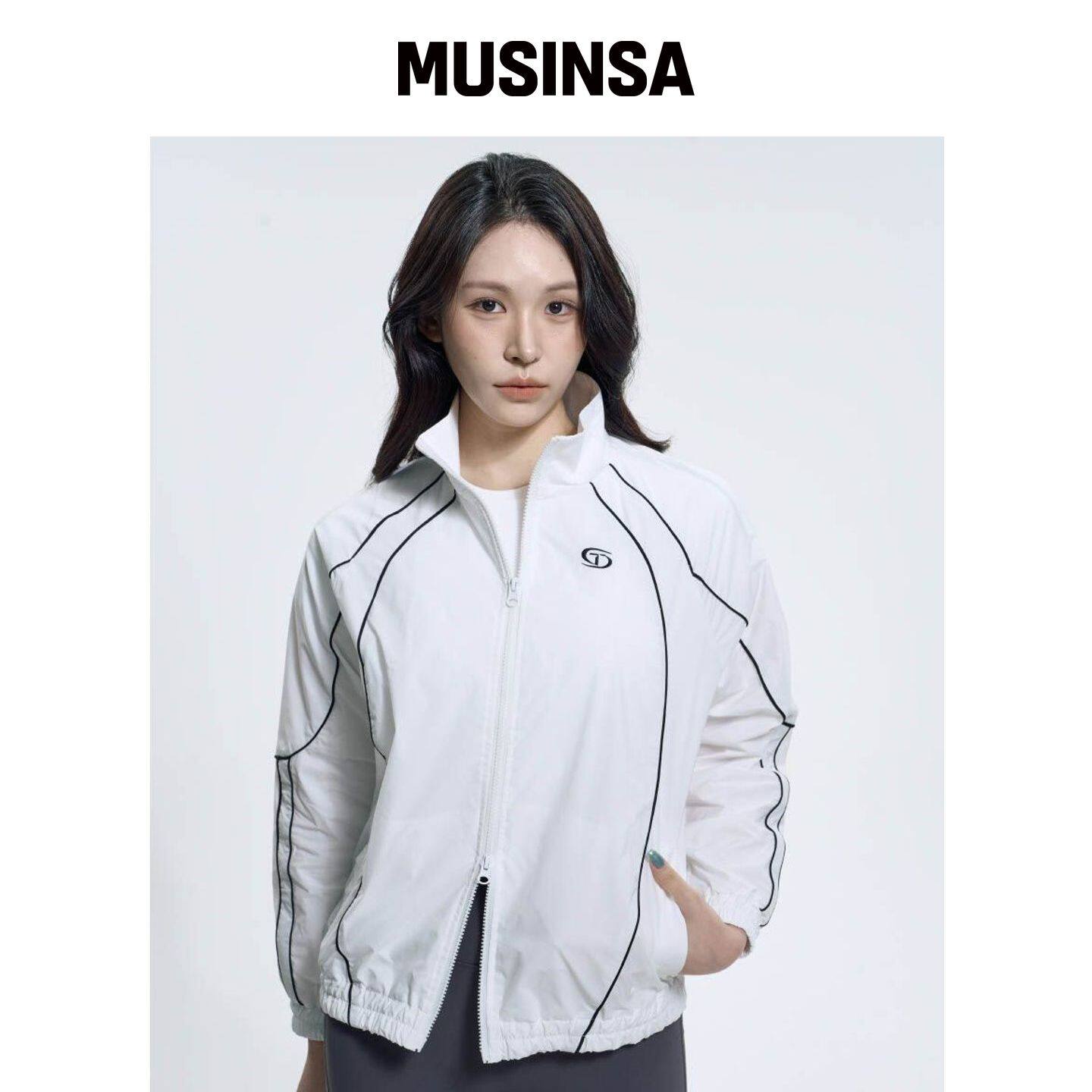 TOLANCE 风衣白色女款秋季潮流时尚外套MUSINSA韩国官网直邮进口
