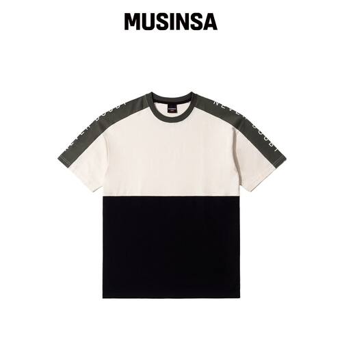 QT8 GARMENTS OC 三色T恤（卡其色）韩国官网直邮进口MUSINSA