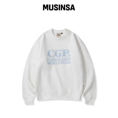CGP 厚款方形标志卫衣_Off-White MUSINSA韩国官网直邮进口