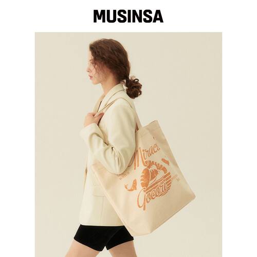 GOCORI 5 LOAVES AND 2 FISH BIG TOTE BAG 大容韩国官网直邮进口