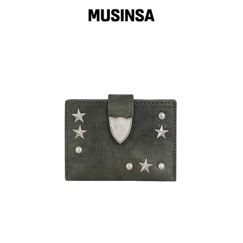 ILLIGO 西部风格手风琴卡片钱包迷你小包MUSINSA韩国直邮官方正品