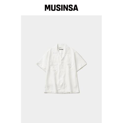 HAVE HAD 双口袋SLUB衬衫（WHITE） MUSINSA韩国官网直邮进口