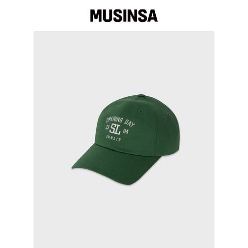 SUNLIT SYMBOL LOGO 棒球帽 (绿色)韩国官网直邮进口MUSINSA