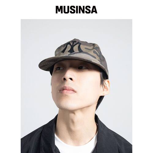 THANKS MESSIA TM YANKEES LOGO CAP-橄榄色韩国官网直邮进口