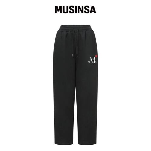 MUCENT Lovely Mini心形logo卫裤_男女通用（2色韩国官网直邮进口