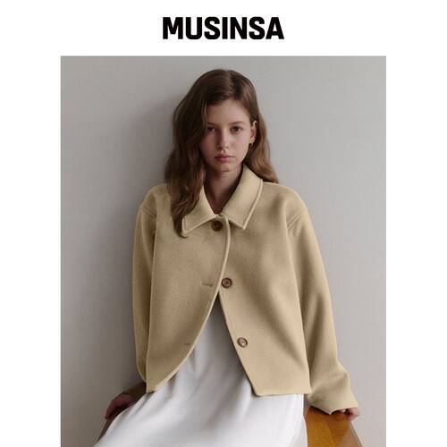 LENAV esy cashmere 夹克 (BUTTER) MUSINSA韩国直邮官方正品