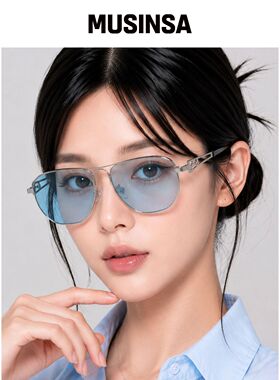 RECLOW RC 不锈钢 VEIL 太阳镜 蓝色 MUSINSA韩国官网直邮进口