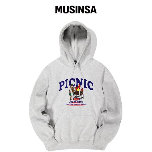 TRIPSHION PICNIC BARBEQUE GRAPHIC 连帽卫衣 -韩国官网直邮进口