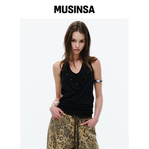 MIDNIGHT MOVE 双层上衣（黑色） MUSINSA韩国直邮官方正品