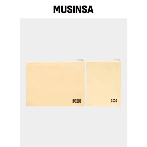 KISYNING 旅行 Puchi 化妆包套装（双黄） MUSIN韩国官网直邮进口