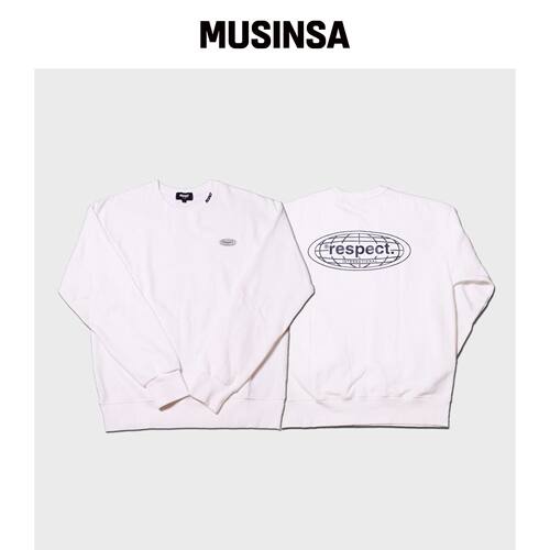 RESPECT intl 卫衣 (白色) MUSINSA韩国官网直邮进口