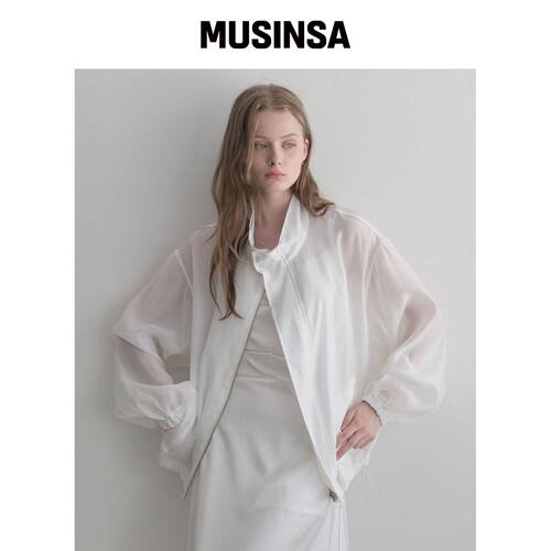 LENAV esy 半包毛绒夹克 (WHITE)韩国官网直邮进口MUSINSA