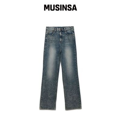 ROLLINGSTUDIOS 喇叭牛仔裤 水洗蓝 MUSINSA韩国官网直邮进口