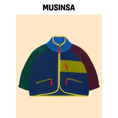 FRISE FRISE SHERPA FLEECE JACKET, combinatio韩国官网直邮进口