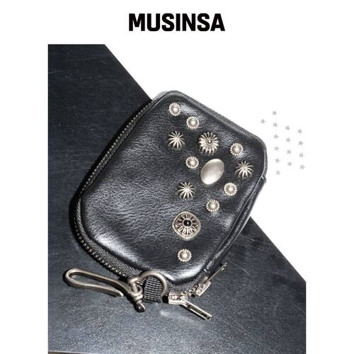GLACK GB013 不规则蓬蓬包 (黑色) MUSINSA韩国直邮官方正品
