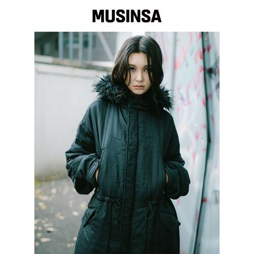 RUNNINGHIGH FADDY长款外套 [黑色] MUSINSA韩国官网直邮进口