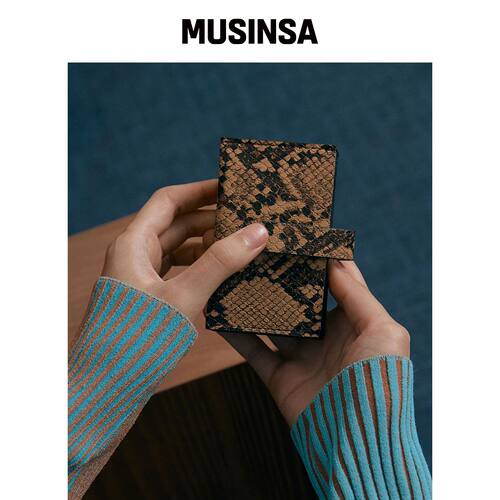 CHRISTINE PROJECT ACCORDION CARD WALLET（饼韩国官网直邮进口