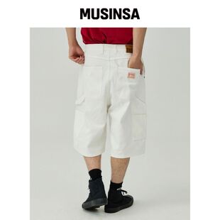 MAGOODGAN BERNARD 7907 工装短裤 OFF-WHITE MU韩国官网直邮进口