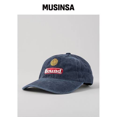 HUMAN N CAT 明星同款棉质水洗棒球帽MUSINSA韩国直邮官方正品