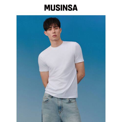 MUSINSA STANDARD [COOLSTANDARD] MUSCLE FIT T韩国官网直邮进口