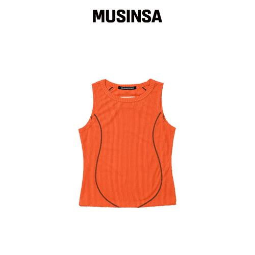 WELLBEING EXPRESS Terry Sports Sleeveless Or韩国官网直邮进口